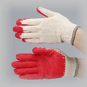 [하프클럽/]안전 장갑 반코팅 적색코팅 10G 봉 10조