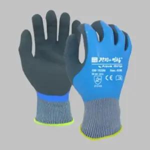 [하프클럽/]장갑 라텍스 풀코팅 아쿠아그립 L 시장 세차