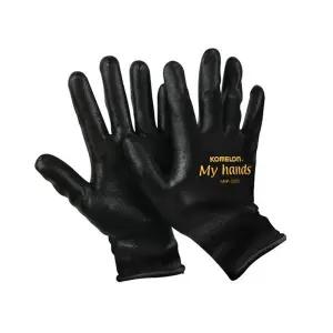 [하프클럽/]코메론 경제형 블랙 안전장갑 MDH-20