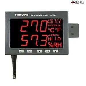 [하프클럽/]전광판온습도계 TM-185 -20~60도 5~95％RH 사무실 공장