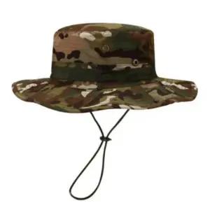 스트릿 밀리터리 패턴 벙거지 모자 남녀공용 아웃도어 등산 낚시 캠핑 야외 활동 패션 버킷햇 캡