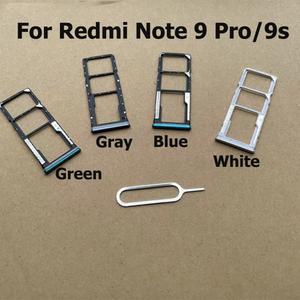 Xiaomi Redmi Note 9 Pro 9S Sim 카드 트레이 슬롯 홀더 어댑터 커넥터 예비 부품 교체