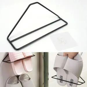 [하프클럽/]벽고정 욕실 슬리퍼 실내화 정리대 수납 정리 걸이 1p