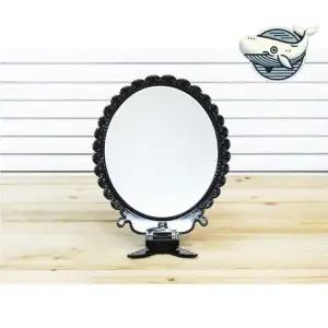 특대 다용도 보관함 블랙 수납용품 정리함 거울 손거울