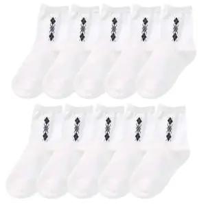 여자캐주얼양말 여자캐쥬얼양말 흰색10켤레