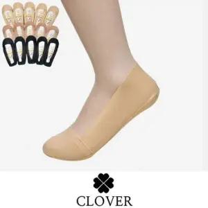 전체 실리콘 처리 무지 여성 덧신 0452ik