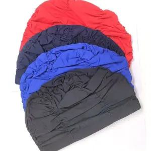 [하프클럽/]여자 아쿠아 주름 수영모자