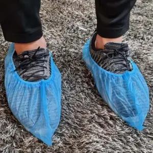 일회용 슈즈커버 부직포 덧신 위생 신발싸개100P 50족 일회용신발커버