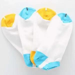 여자 앞뒷쿰치 예쁜 칼라 색상 발목 양말 5켤레 묶음