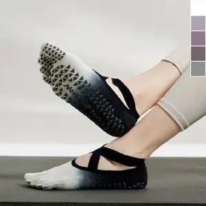 투톤 요가 필라테스 양말 1P 스포츠 논슬립 밴딩 삭스