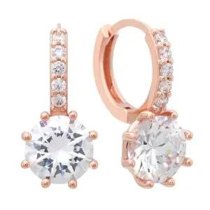 [미니아트] 14K 골드필드 핀 카일라 큐빅 포인트 원터치 링 귀걸이