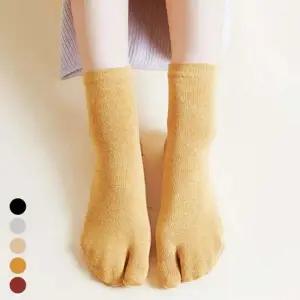 발가락 타바 편한 여성 양말