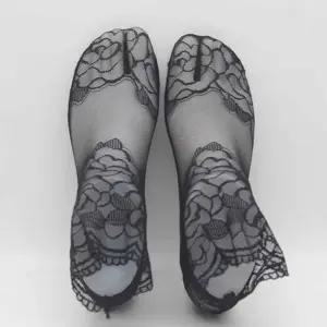 레이스 단목 3켤레 여자레이스덧신 레