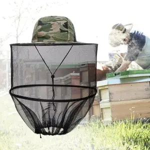 [하프클럽/]해충방지 모기장 방충모자(밀리터리) 낚시 벌초모자