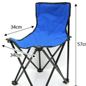 접이식 레저의자 야외용 캠핑 낚시 레저 등받이 착석감 휴대성 이동성 랜덤