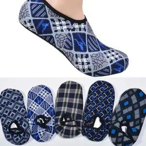 패턴 안감기모 미끄럼방지 신사 덧신 고퀄 페이크삭스