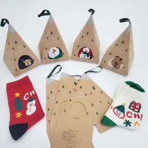 선물상자증정 크리스마스 양말세트 캐릭터 패션양말