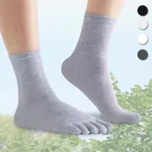 발가락양말 쿨 토삭스 여름 발가락 양말 중목 시원한 면 땀안차는