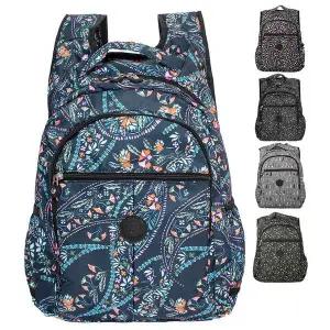 생활방수 MK04 블루마운트 캐주얼 생활방수 등산 패턴 백팩 여행가방