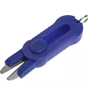 [하프클럽/]미니 파랑 낚시용 안전 쪽가위 합사가위 쪽가위
