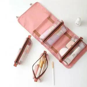 [하프클럽/]화장품 메이크업 분리형 여행용 파우치 스토리지 탈부