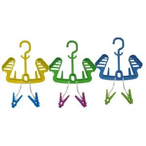 양말 깔창 다용도 신발걸이 미니 건조대 빨래건조 고정집게 빨래건조