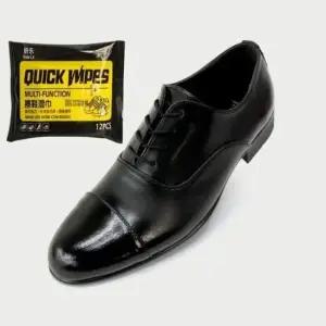 단화 신발 세트 남성 캐주얼화 정장 블랙 구두 국산 세정티슈 신발 소가죽