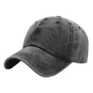 여성 야구 남자 스포츠 패션 워싱 무지 빈티지 모자 캡 여행 볼캡 커플 4color