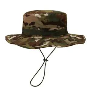 아웃도어 등산 캡 밀리터리 패턴 캠핑 스트릿 버킷햇 낚시 야외 남녀공용 활동 패션 모자 벙거지
