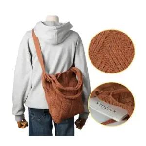 숄더백 손뜨개 크로스백 토트백 니트 라탄패턴