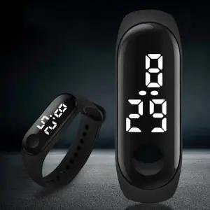 [에스에스_63]LED 학생손목시계 터치 전자 손목시계