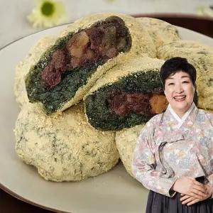 한복선 제주쑥 콩가루 견과찹쌀떡 50g x 50개