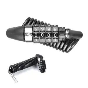 [하프클럽/]자전거 자물쇠/ 오토바이 번호키/ 킥보드 헬멧보관/