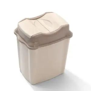 편리한 양문 스윙 휴지통 20L 미니 사각 업소용 바구니 빨래 대형