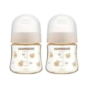 [순수아]트윈팩 PPSU 젖병 160ml 노꼭지