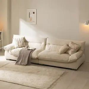 BIF보루네오 보루네오 클라우드 아쿠아텍스 패브릭 4인용 소파