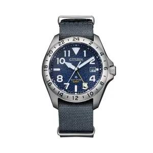 [신세계라이브쇼핑]시티즌 BJ7150-09L 프로마스터 에코드라이브 GMT 남성 나토 시계