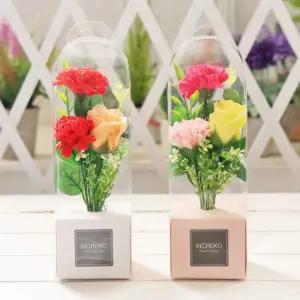 쁘띠카네이션플라워박스 비누꽃선물 부모님감사 어버이날이벤트 기념일 가정용