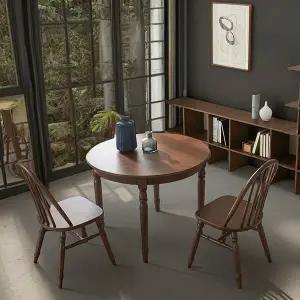 (수도권무료) 원형 동그란 원목1000 식탁 테이블 MD5413