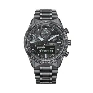 [신세계라이브쇼핑]시티즌 JV2005-58E 프로마스터 스카이 아나디지 남성 메탈 시계