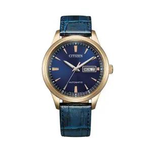 [신세계라이브쇼핑]시티즌 NY4063-01L 오토매틱 메카니컬 남자 가죽 시계