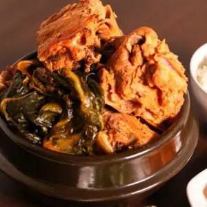 [해와바다]살코기 듬뿍 국내산 우거지 등뼈 해장국 감자탕 1kg 3팩 얼큰한 푸짐한 2인분