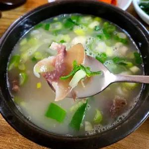 [해와바다]고기 듬뿍 맑은 소머리 국밥 600g 3팩 / 쫀득한 머릿 고기 진한 육수