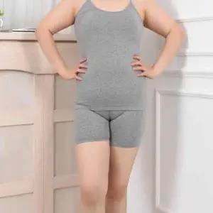 여성 끈나시 면스판 빅사이즈 여성여름나시티 이너나시 나시티