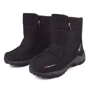 생활방수 다용도 겨울 남성 미들부츠 털내피 방한화