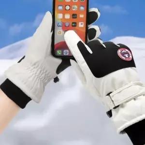 남성 여성 스키 스마트폰 터치 방한 겨울 글러브 장갑
