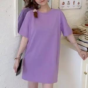 데일리 루즈핏 무지 심플 4컬러 반팔 티셔츠 LK-T15