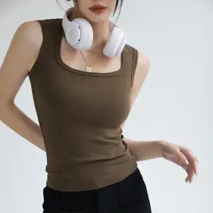 데일리 네추럴 내장캡 5컬러 크롭 나시 LK-NS03