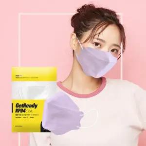 컬러 KF-94 입체형 대형 황사마스크 100매