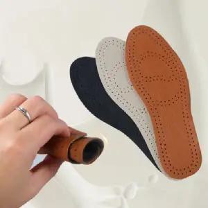메모리폼 인솔 구두 남자 얇고 로퍼깔창 편한 소가죽 여자 라텍스 깔창